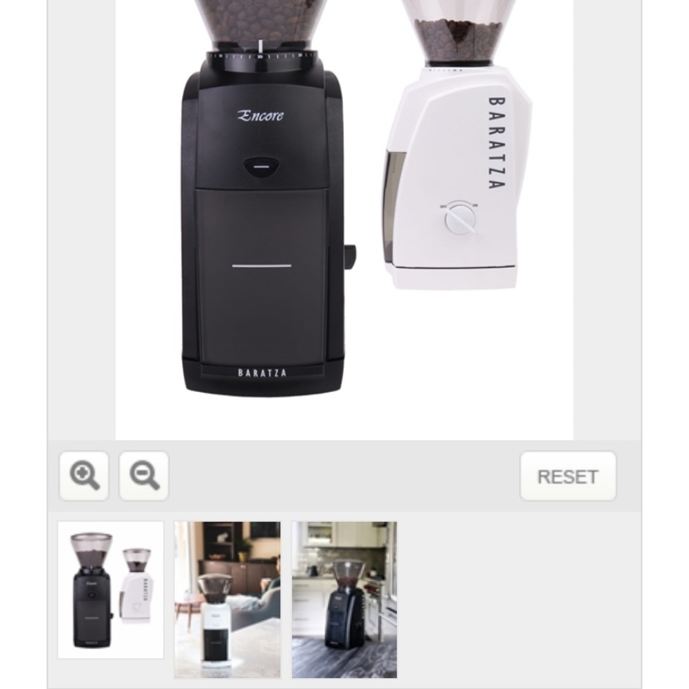 Baratza coffee grinder brand new in box (black)